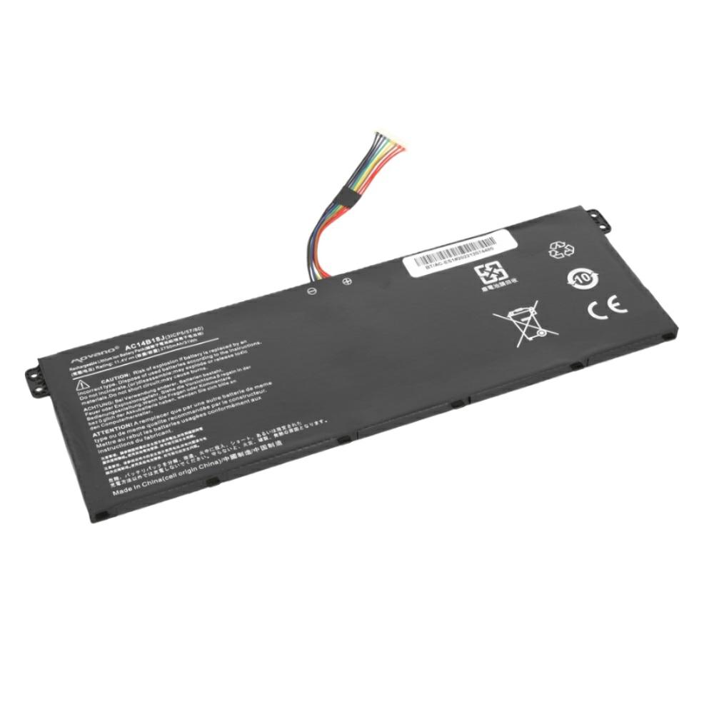 Batería compatible para portátil ACER AC14B18J 11.4V 3600 mAh Movano - Imagen 2