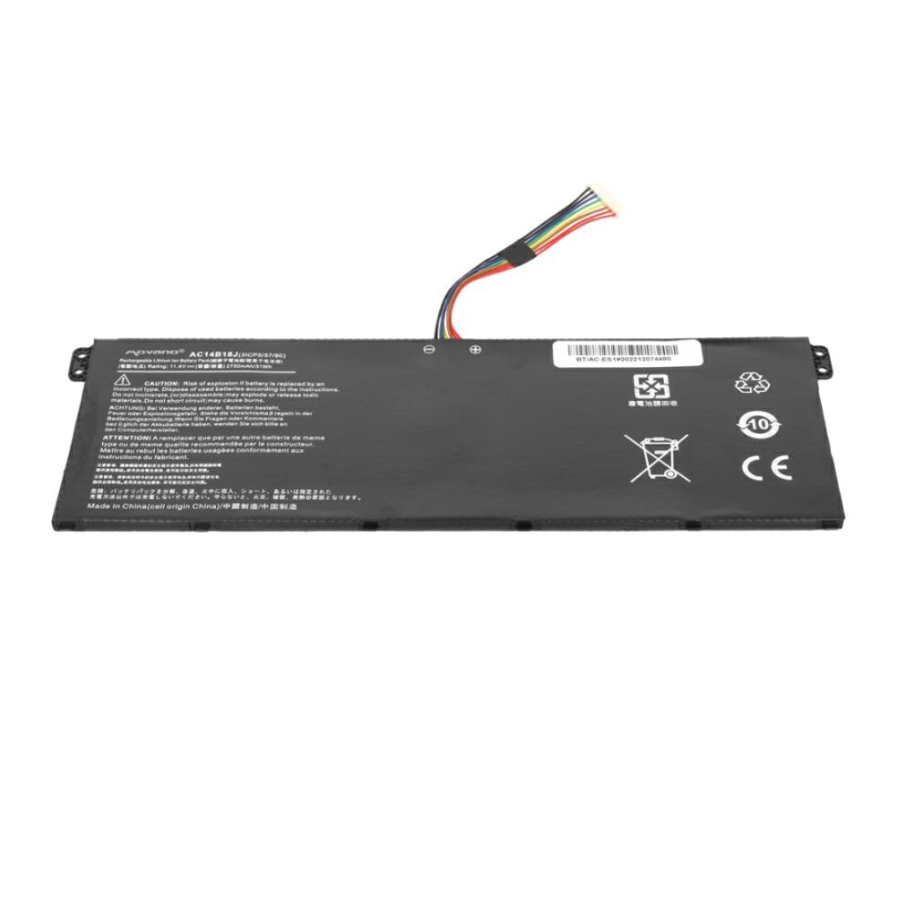Batería compatible para portátil ACER AC14B18J 11.4V 3600 mAh Movano - Imagen 3