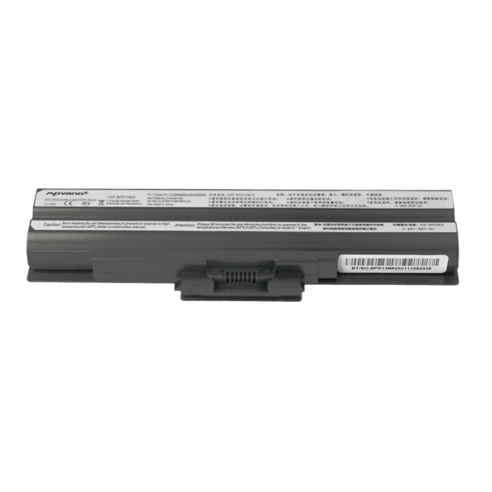 Batería compatible para portátil SONY VGP-BPS13/BPS21 11.1V 4400 mAh Movano - Imagen 3