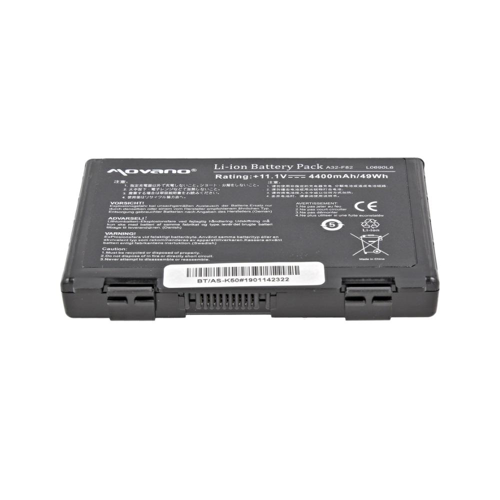 Batería compatible para portátil ASUS A32-F52 11.1V 4400mAh Movano - Imagen 3