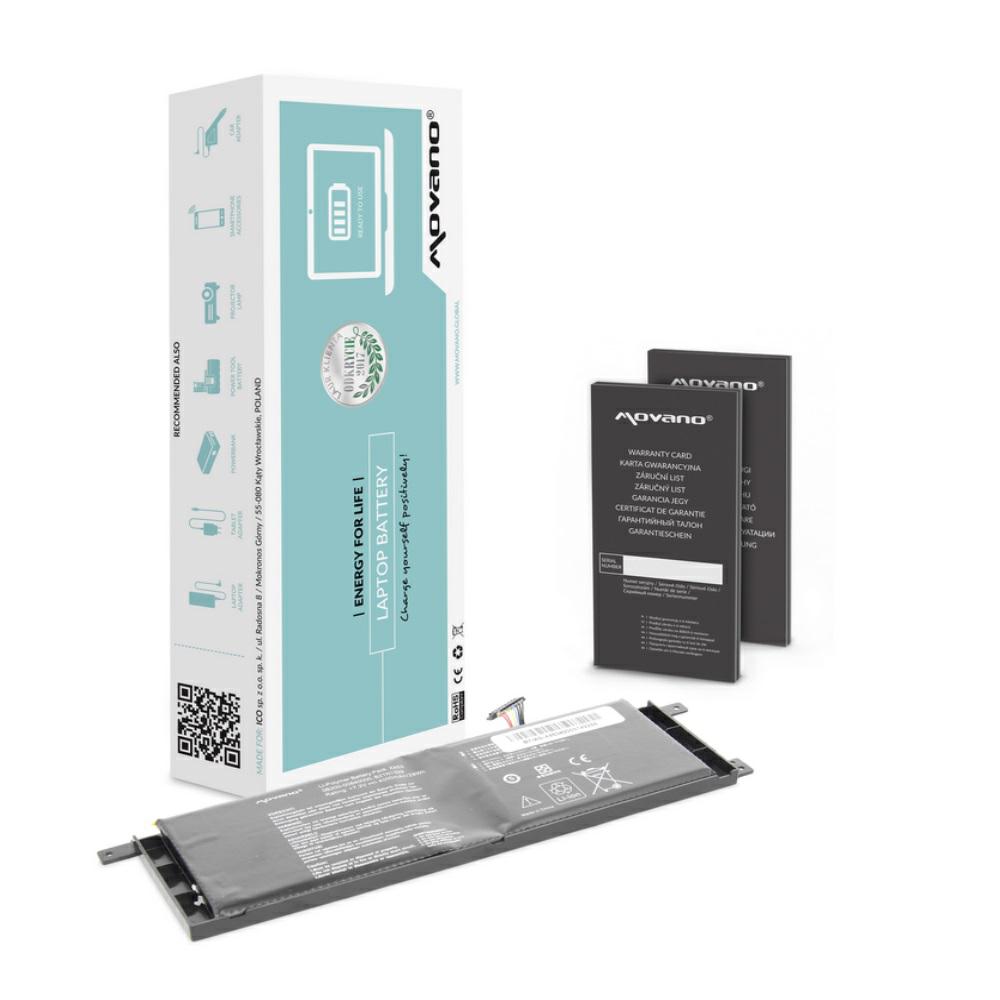 Batería compatible para portátil ASUS X553 7.2V 4000mAh Movano