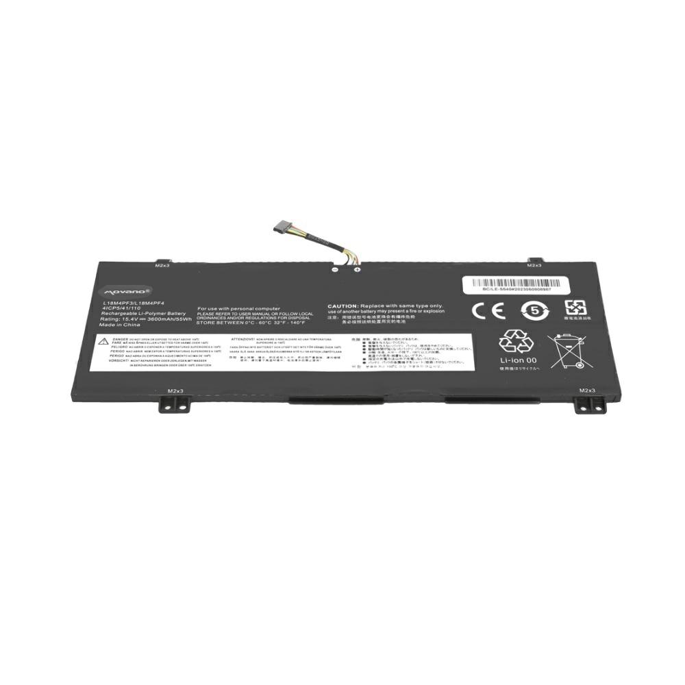 Batería compatible para portátil LENOVO L18C4PF3 15.4V 3200mAh Movano - Imagen 3