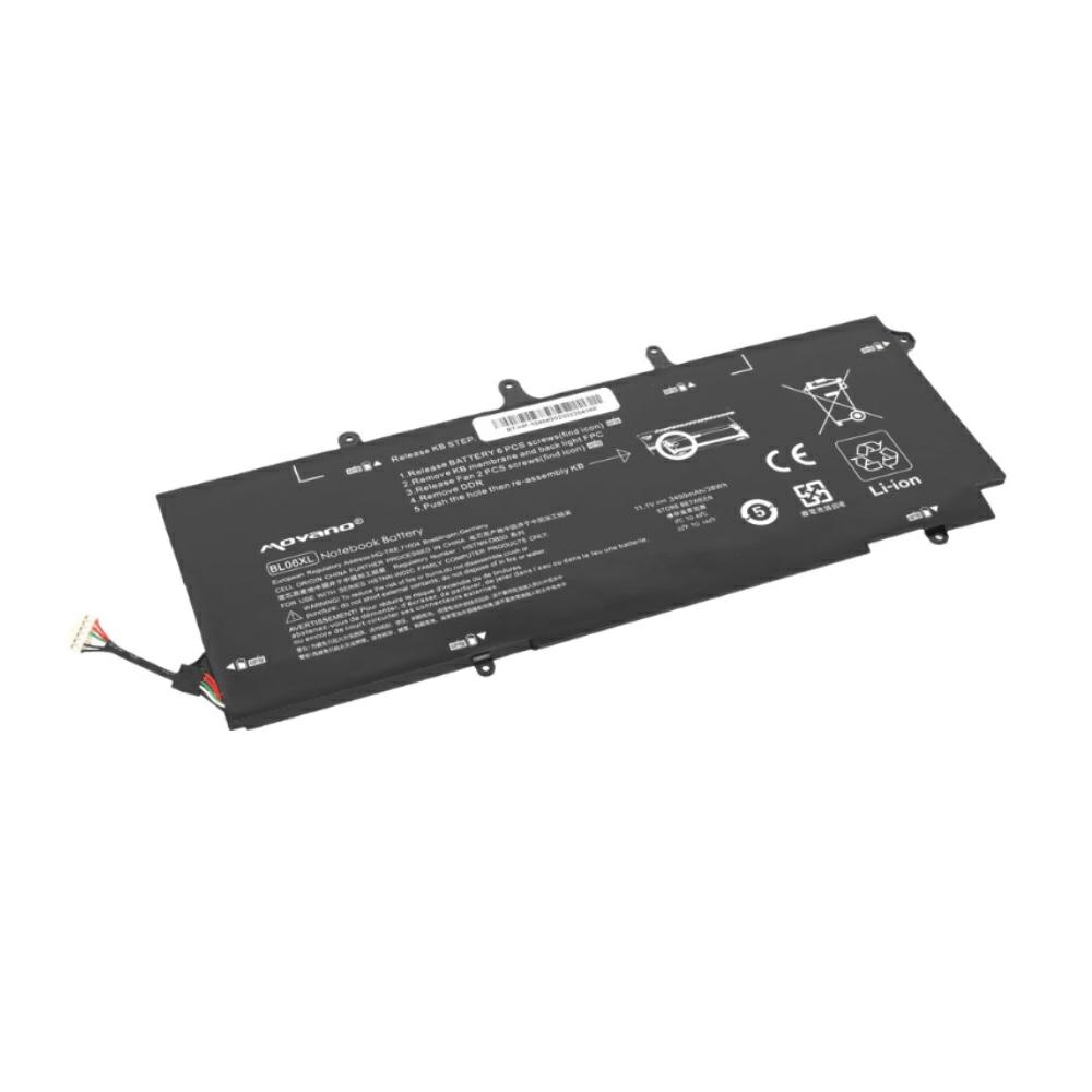 Batería compatible para portátil HP BL06XL 11.1V 3400mAh Movano - Imagen 2