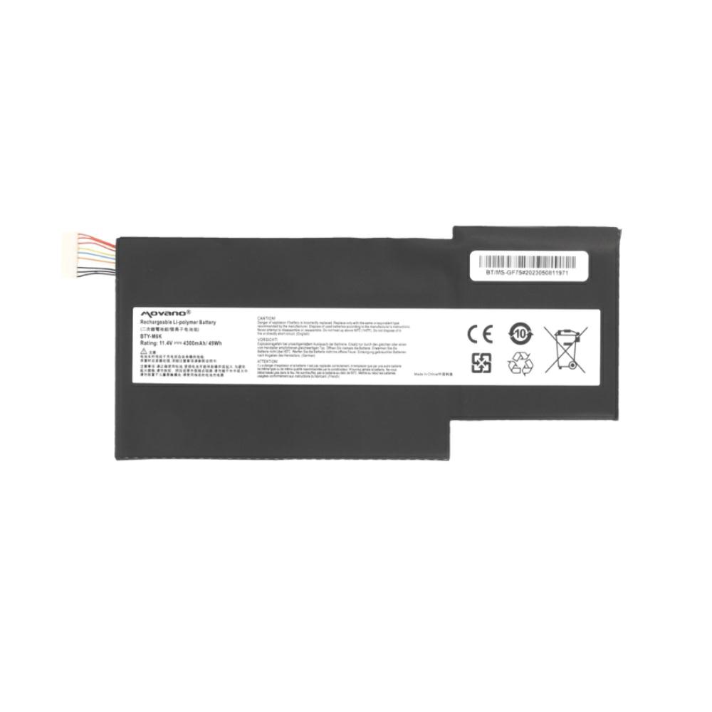 Batería compatible para portátil MSI BTY-M6K 11.4V 4300mAh Movano - Imagen 5