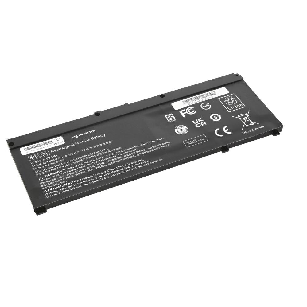 Batería compatible para portátil HP SR03XL 11.55V 4545mAh Movano - Imagen 2