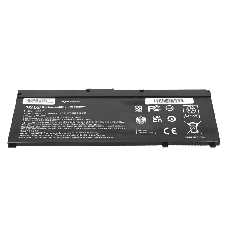 Batería compatible para portátil HP SR03XL 11.55V 4545mAh Movano - Imagen 3