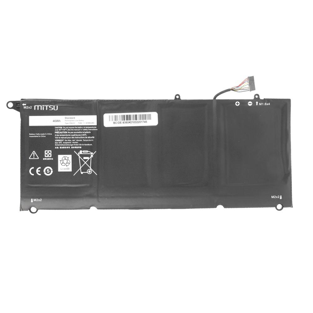 Batería compatible para portátil DELL PW23Y 7.6V 6100mAh Mitsu - Imagen 5