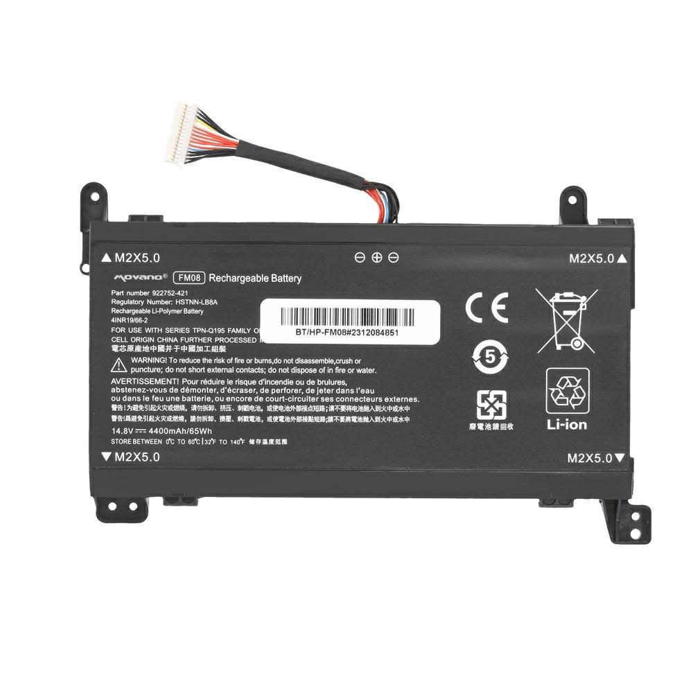 Batería compatible para portátil HP FM08 16 PIN 14.8V 4400mAh Movano - Imagen 5