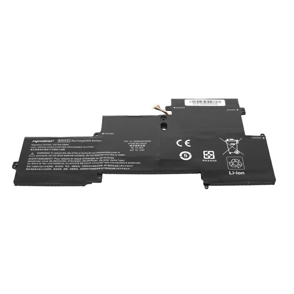 Batería compatible para portátil HP BR04XL 7.6V 4200mAh Movano - Imagen 3