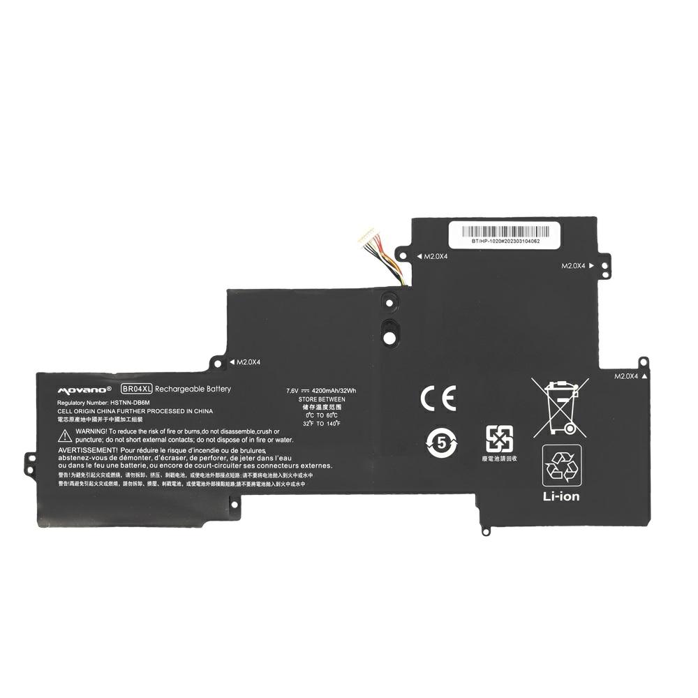 Batería compatible para portátil HP BR04XL 7.6V 4200mAh Movano - Imagen 5