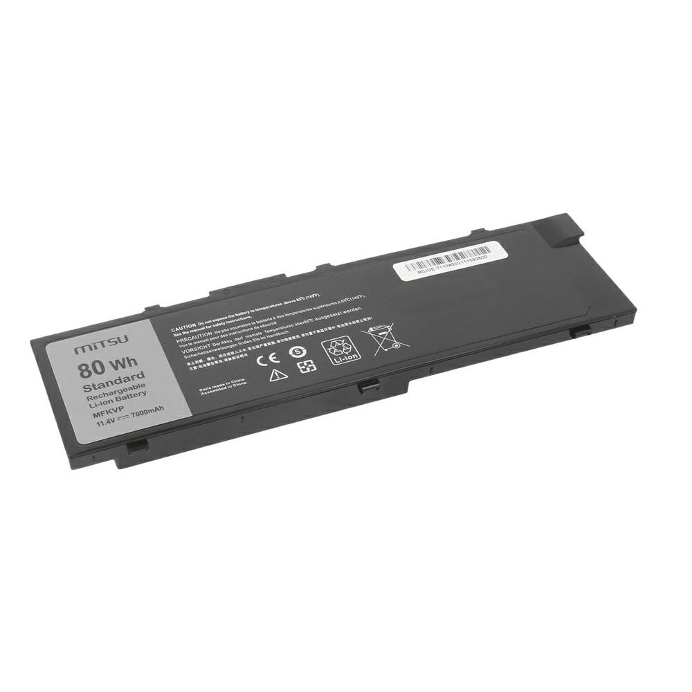Batería compatible para portátil DELL Precision 15 11.4V 7000mAh Mitsu - Imagen 2