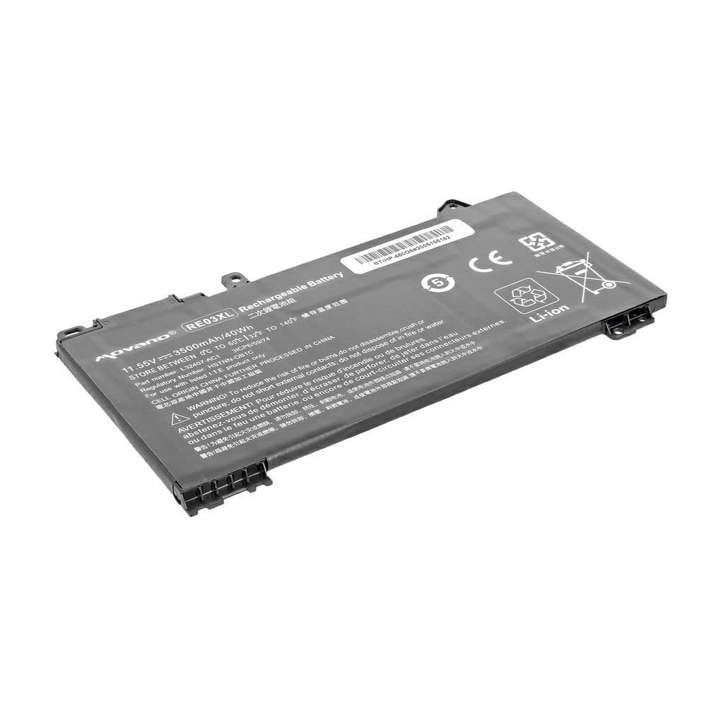 Batería compatible para portátil HP RE03XL 11.55V 3500mAh Movano - Imagen 2