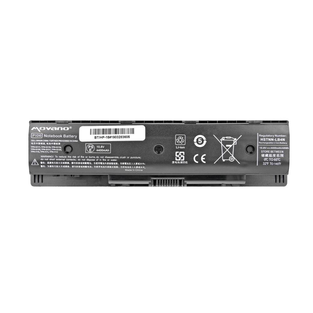 Batería compatible para portátil HP PI06XL 10.8V 4400mAh Movano - Imagen 5
