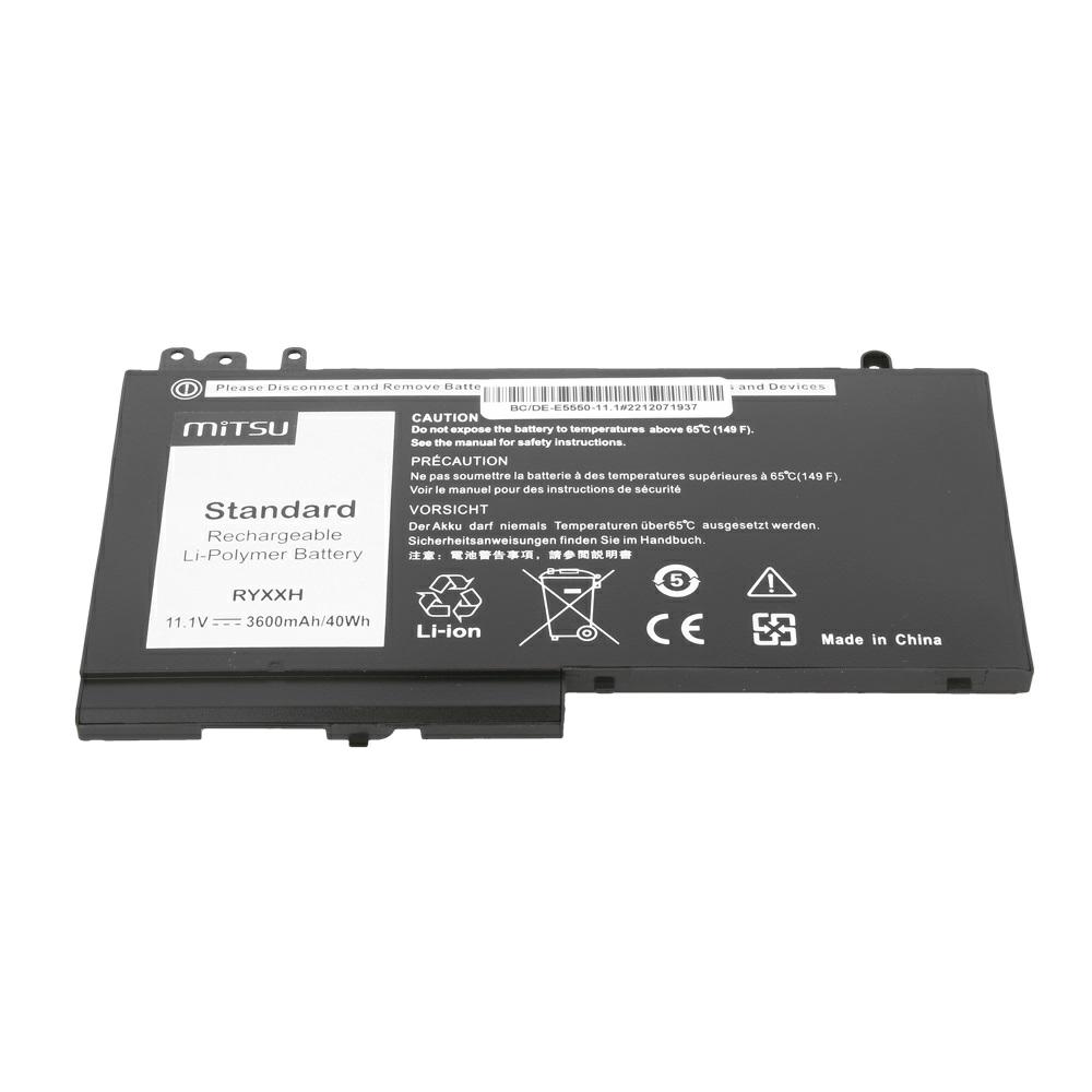 Batería compatible para portátil DELL E5450 11.1V 3600mAh Mitsu - Imagen 3