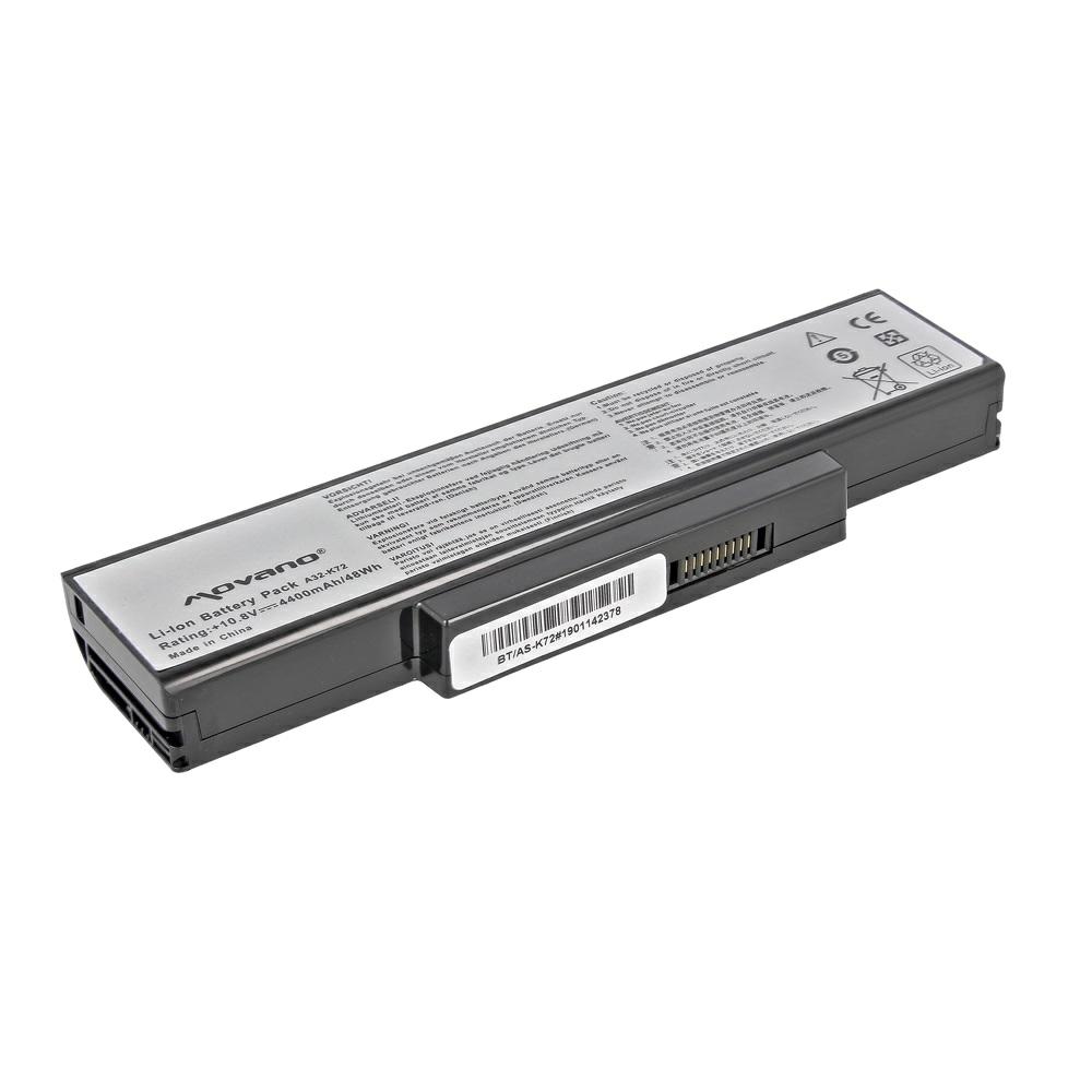 Batería compatible para portátil ASUS A32-K72 10.8V 4400mAh Movano - Imagen 2
