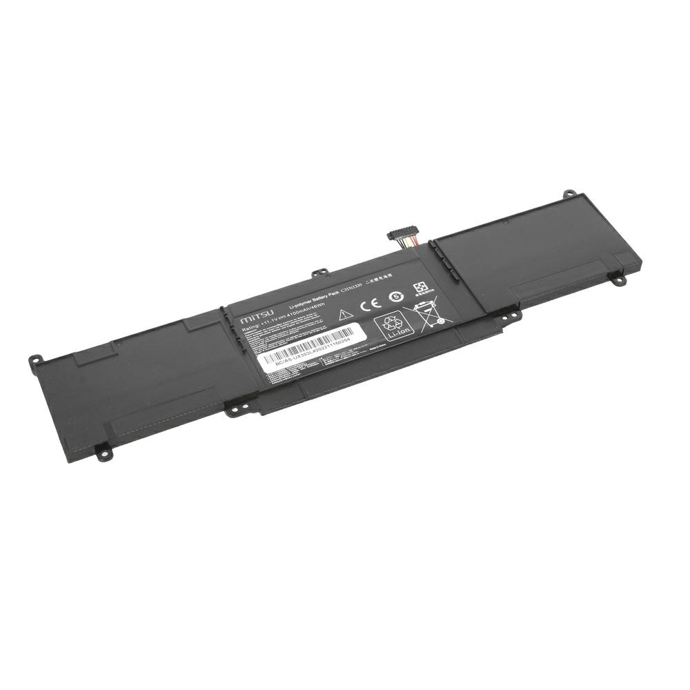 Batería compatible para portátil ASUS C31N1339 11.1V 4100mAh Mitsu - Imagen 2