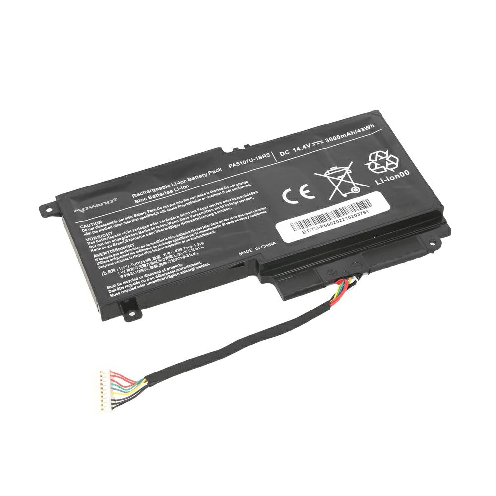 Batería compatible para portátil TOSHIBA PA5107U 14.4V 3000mAh Movano - Imagen 2