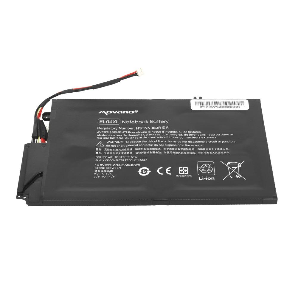 Batería compatible para portátil HP EL04XL 14.8V 2700mAh Movano - Imagen 3