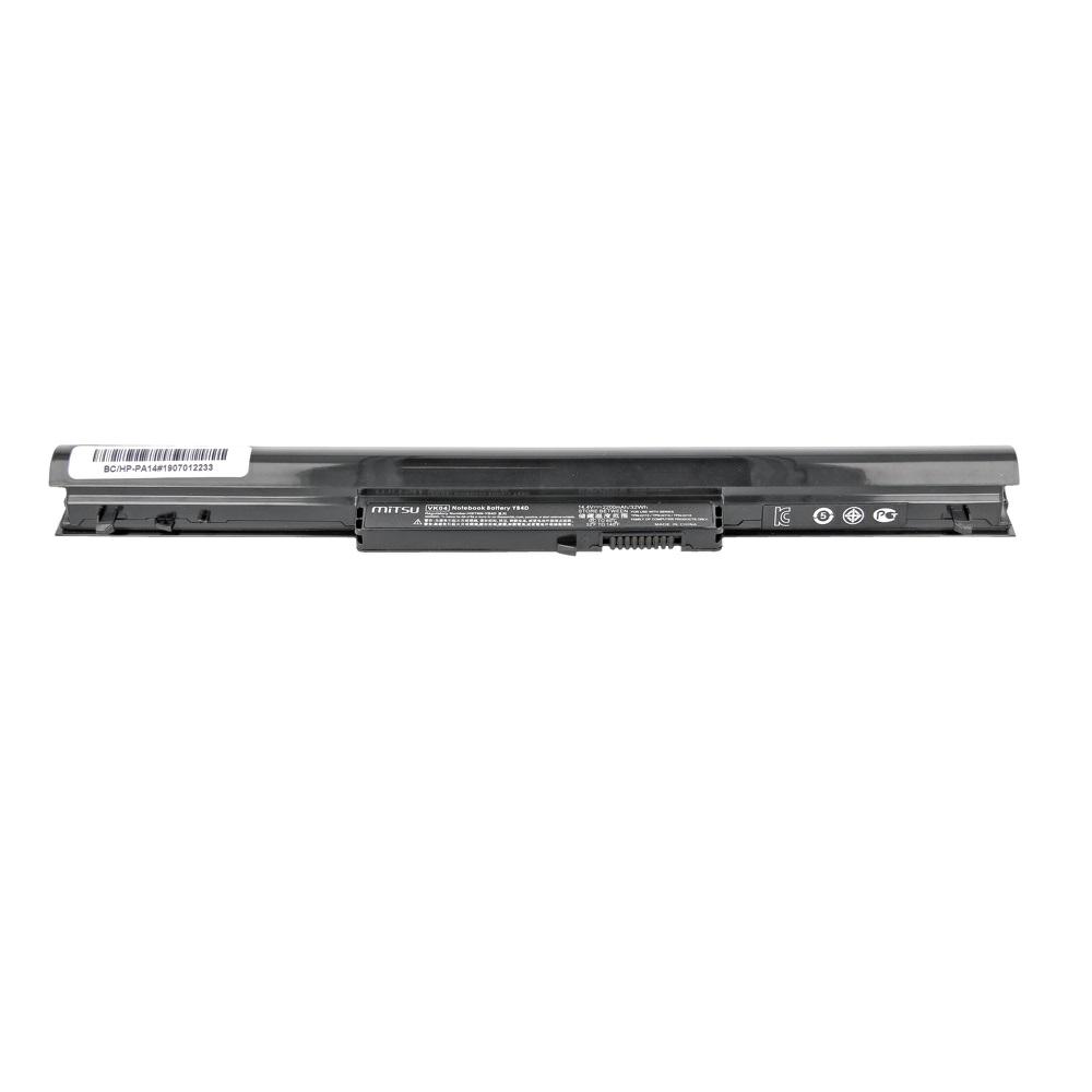 Batería compatible para portátil HP VK04 14.4V 2200mAh Mitsu - Imagen 3