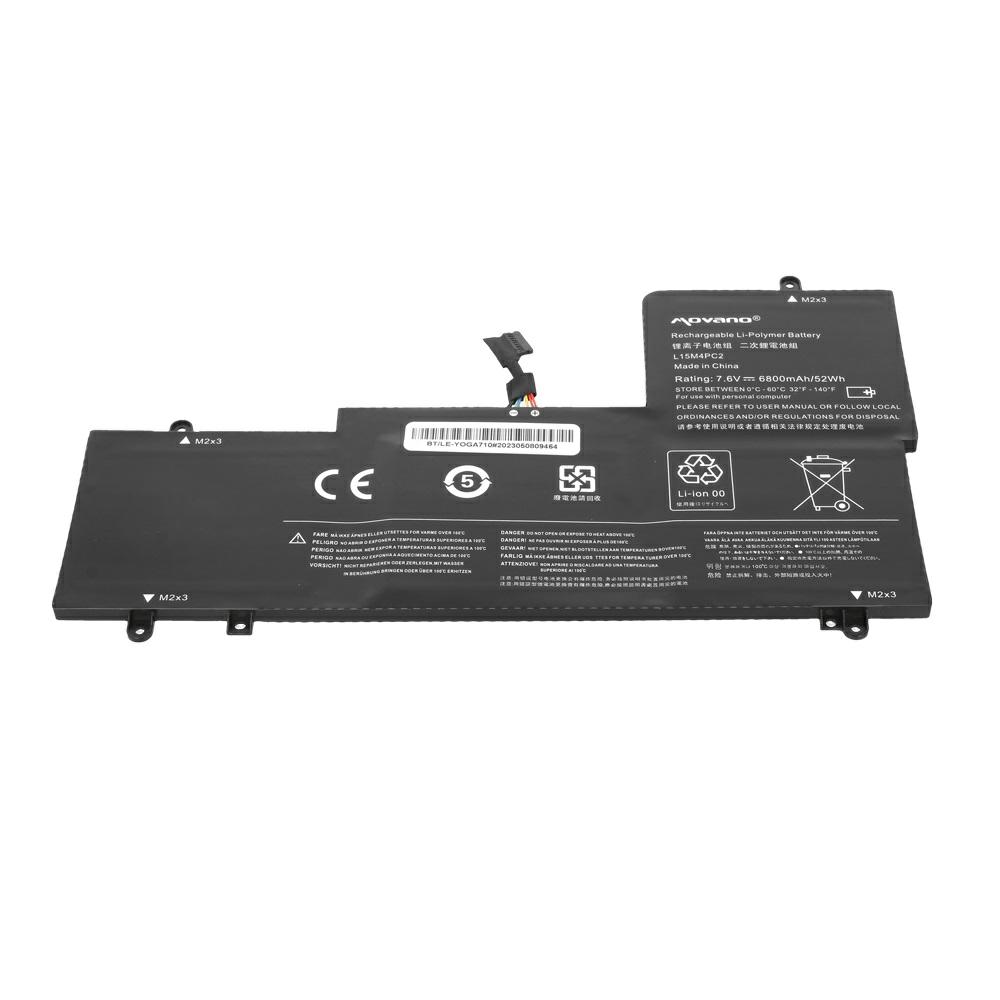 Batería compatible para portátil LENOVO L15L4PC2 7.6V 6800mAh Movano - Imagen 3