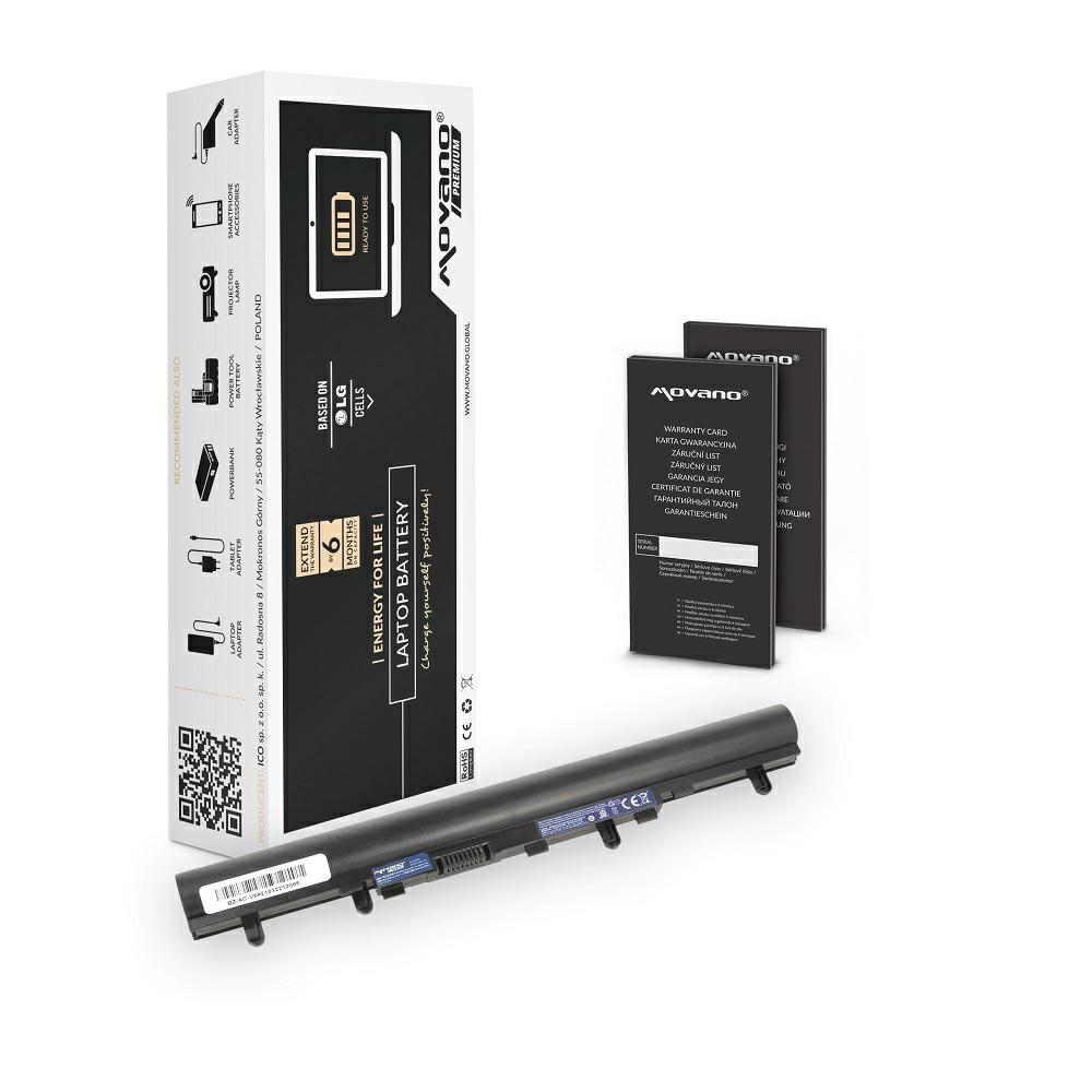 Batería compatible para portátil ACER AL12A32 14.8V 2600 mAh Movano Premium