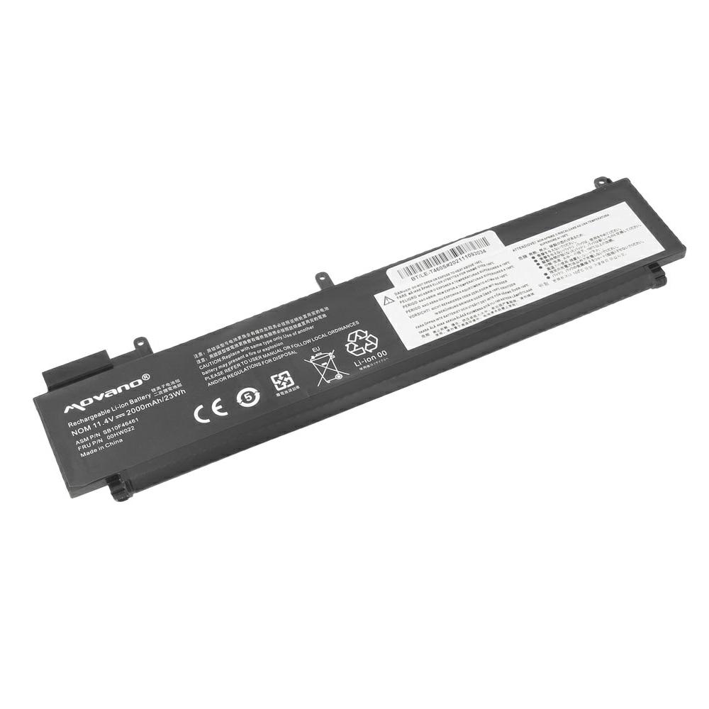 Batería compatible para portátil LENOVO T460S / T470S 11.4v 2000 mAh Movano - Imagen 2