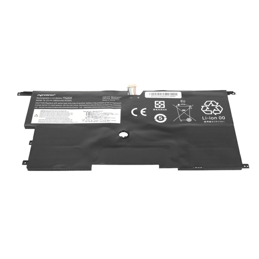 Batería compatible para portátil LENOVO X1 Carbon gen2/3 15.2v 2800 mAh Movano - Imagen 3