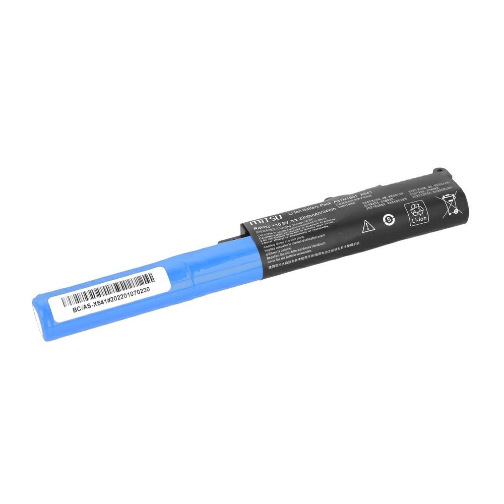 Batería compatible para portátil ASUS A31N1601 10.8V 2200mAh Mitsu - Imagen 2