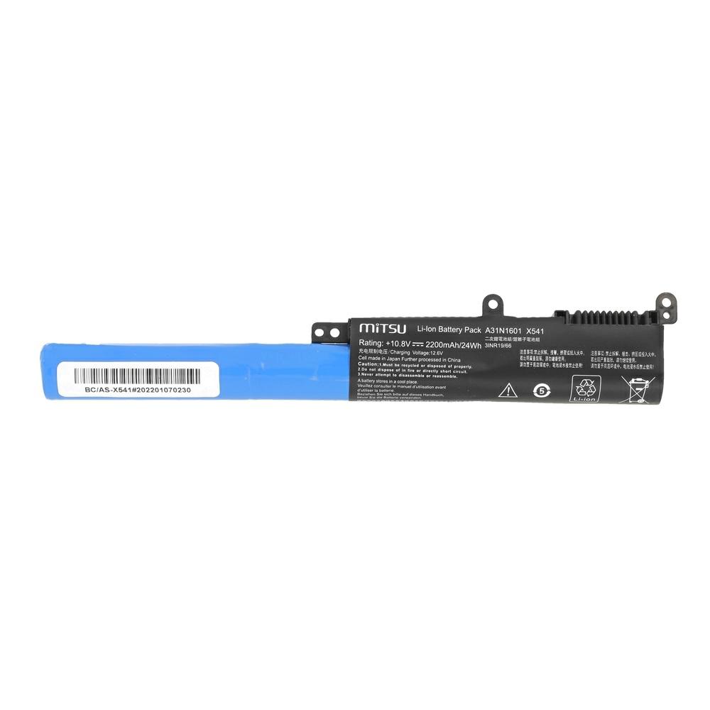 Batería compatible para portátil ASUS A31N1601 10.8V 2200mAh Mitsu - Imagen 5