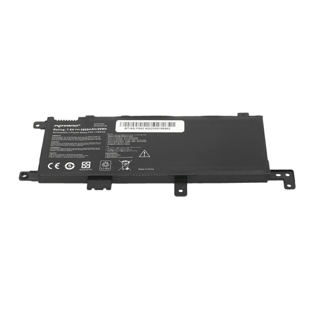 Batería compatible para portátil ASUS C21N1634 7.6V 3800mAh Movano - Imagen 3