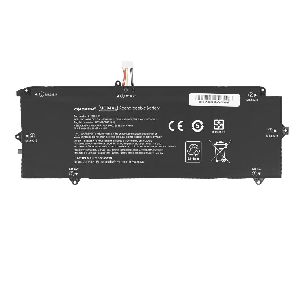 Batería compatible para portátil HP MG04 7.6V 5000mAh Movano - Imagen 5