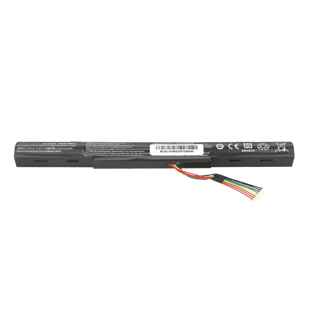 Batería compatible para portátil ACER AS16A5K 14.6V 2200mAh Mitsu - Imagen 3