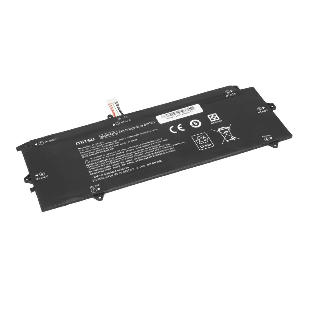 Batería compatible para portátil HP MG04 7.6V 5000mAh Mitsu - Imagen 2
