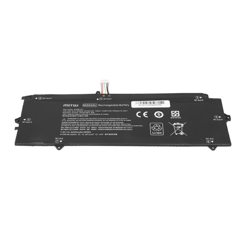 Batería compatible para portátil HP MG04 7.6V 5000mAh Mitsu - Imagen 3