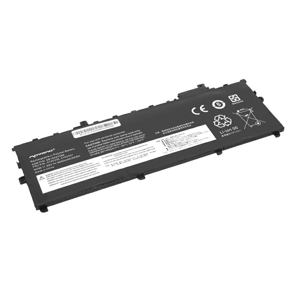 Batería compatible para portátil LENOVO X1 Carbon G6 11.55V 4650 mAh Movano - Imagen 3