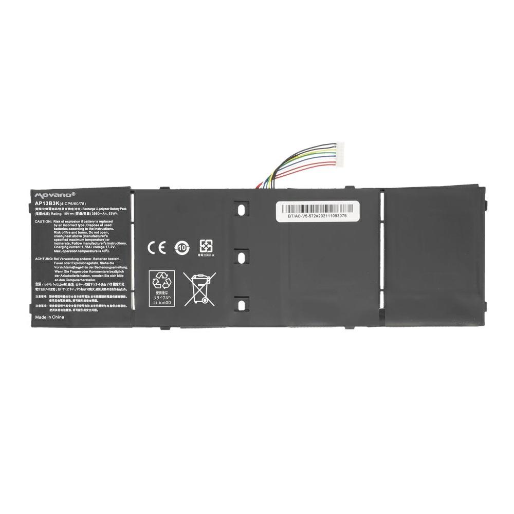 Batería compatible para portátil ACER AP13B3K 15V 3560mAh Movano - Imagen 5