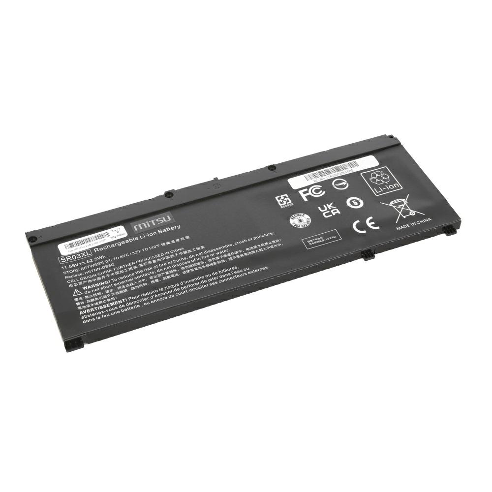 Batería compatible para portátil HP SR03XL 11.55V 4545mAh Mitsu - Imagen 2