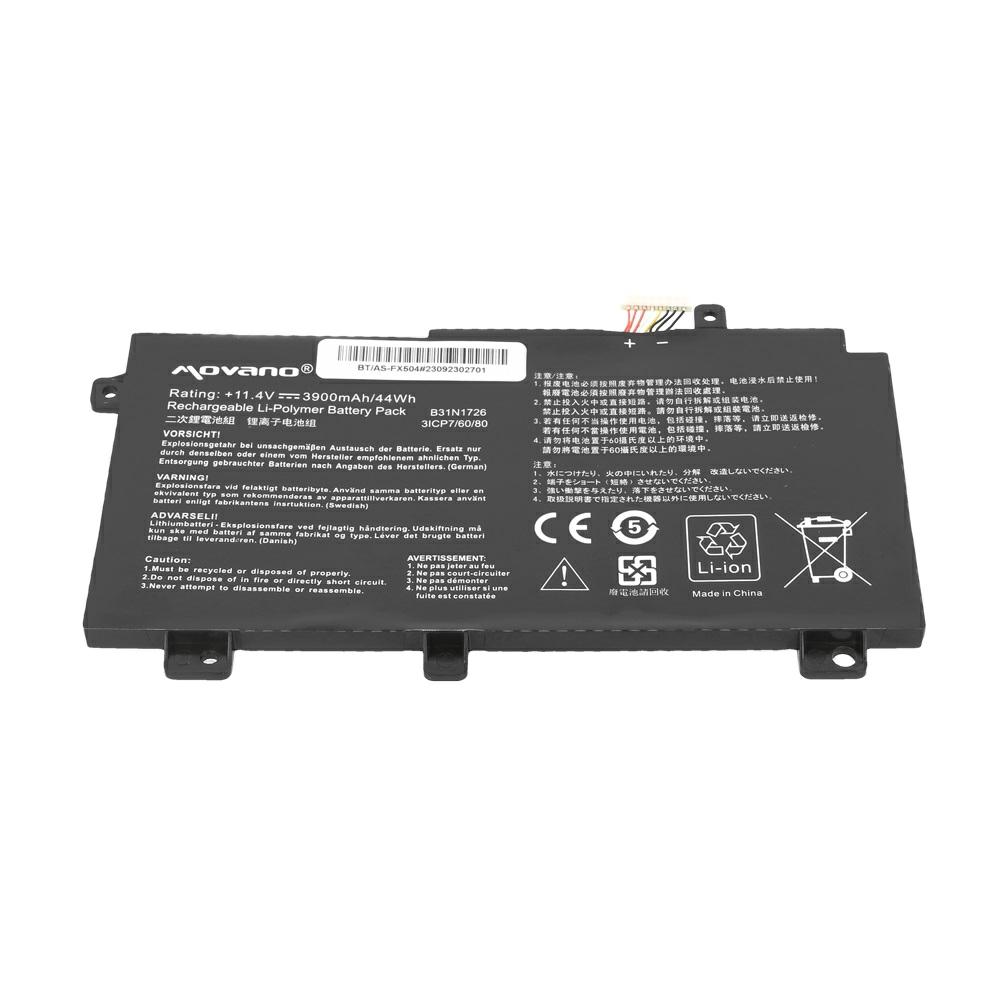 Batería compatible para portátil ASUS B31BN91 11.4V 3900mAh Movano - Imagen 3
