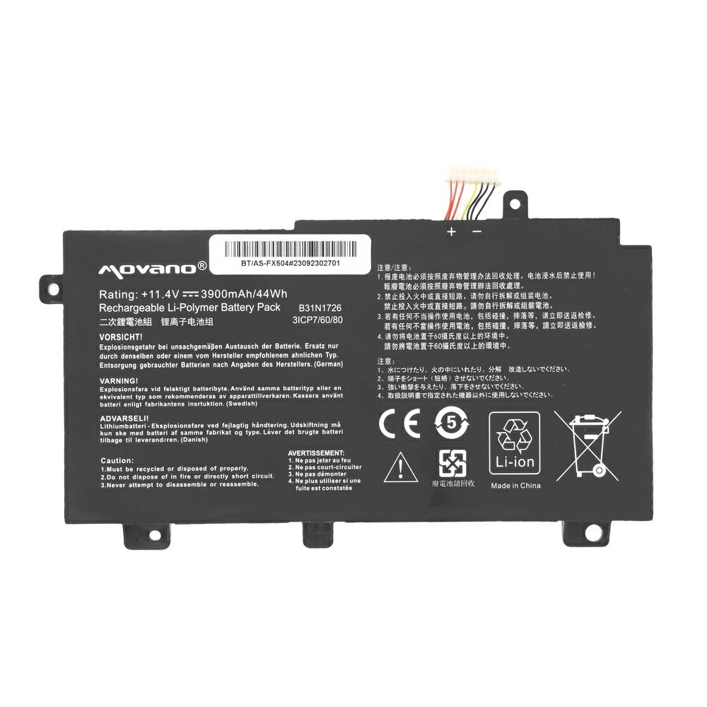 Batería compatible para portátil ASUS B31BN91 11.4V 3900mAh Movano - Imagen 5
