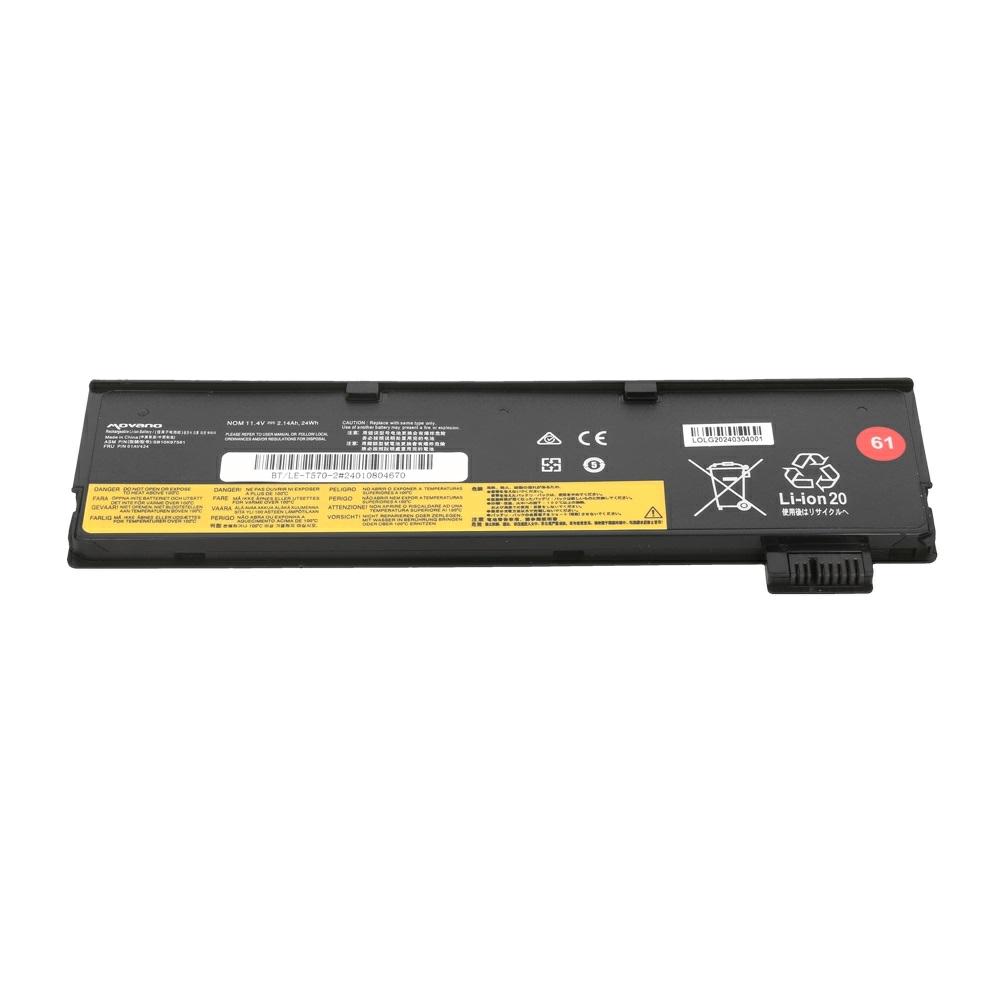Batería compatible para portátil LENOVO T570 11.4v 2100 mAh Movano - Imagen 3