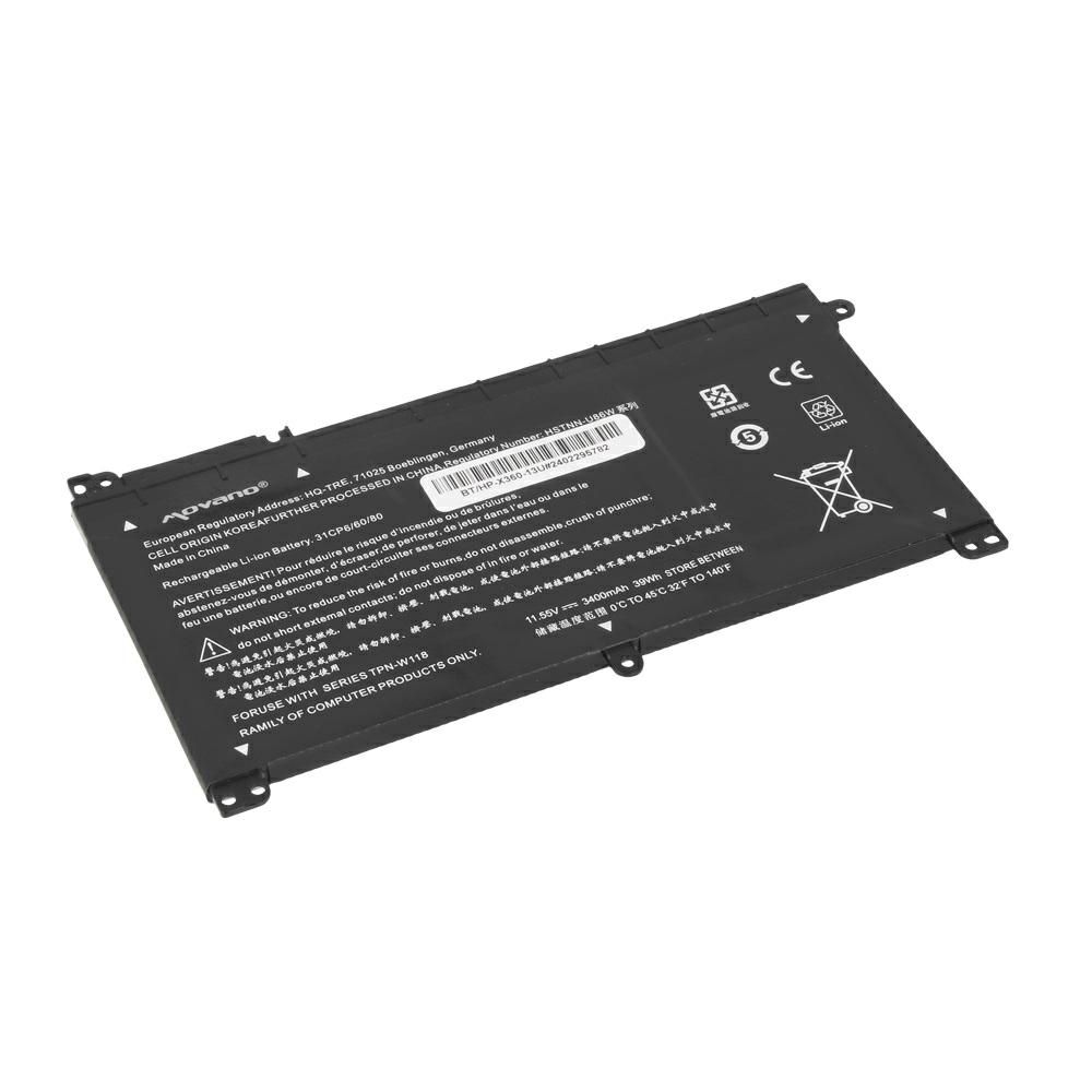 Batería compatible para portátil HP BI03XL 11.55V 3400mAh Movano - Imagen 2