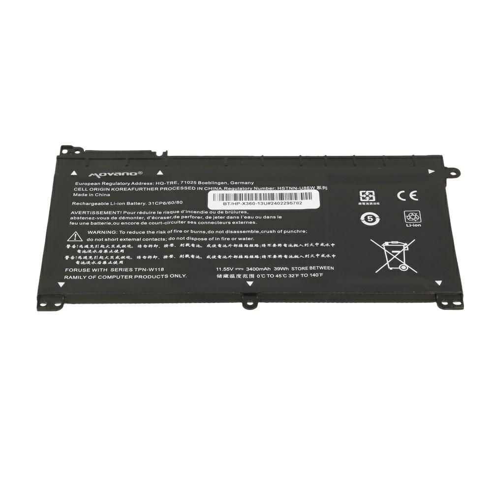 Batería compatible para portátil HP BI03XL 11.55V 3400mAh Movano - Imagen 3