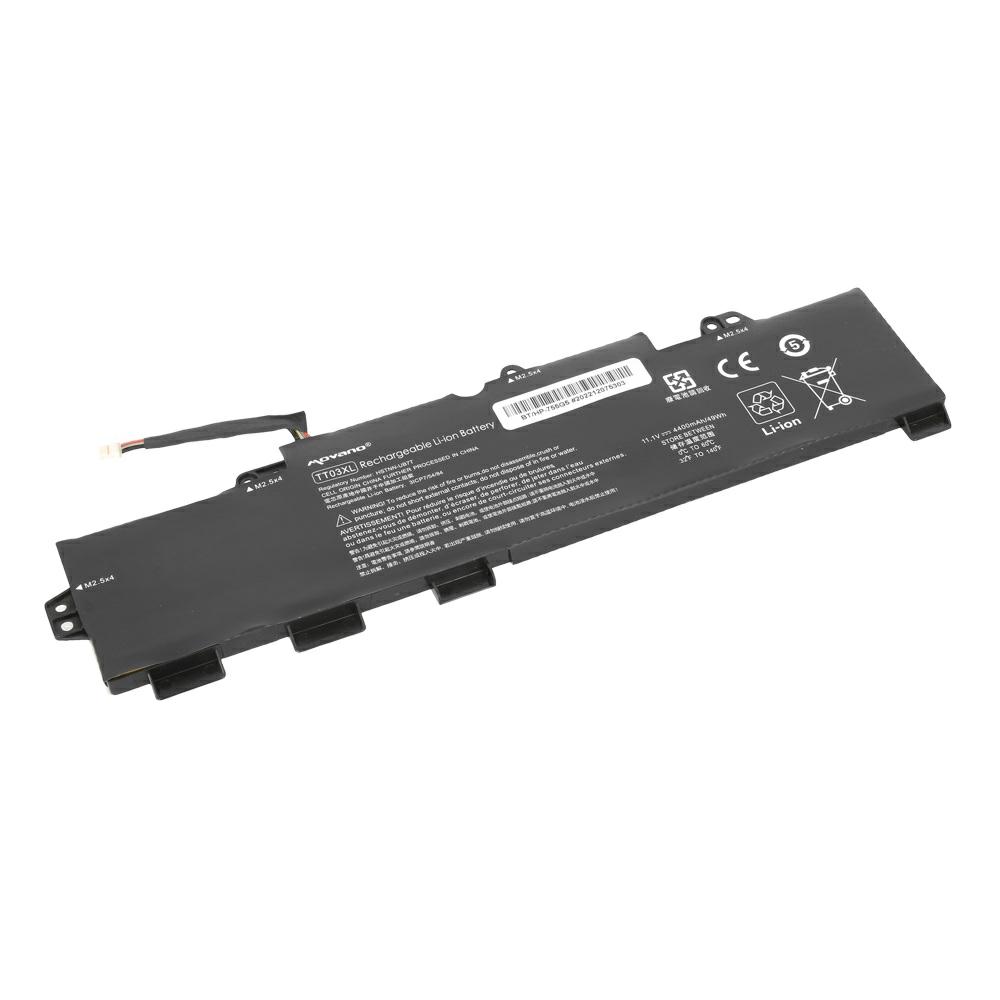 Batería compatible para portátil HP TT03XL 11.1V 4400mAh Movano - Imagen 2