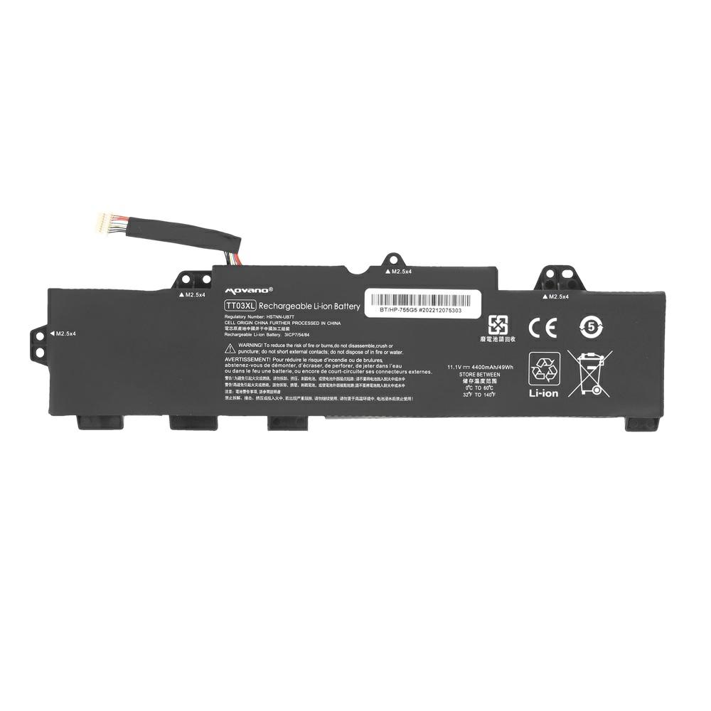 Batería compatible para portátil HP TT03XL 11.1V 4400mAh Movano - Imagen 5