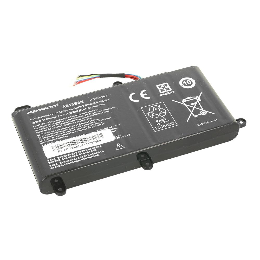 Batería compatible para portátil ACER AS15B3N 14.8V 4400mAh Movano - Imagen 2