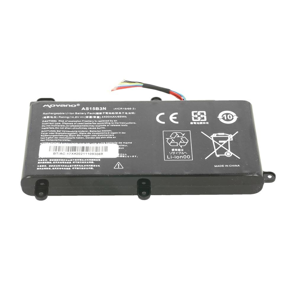Batería compatible para portátil ACER AS15B3N 14.8V 4400mAh Movano - Imagen 3