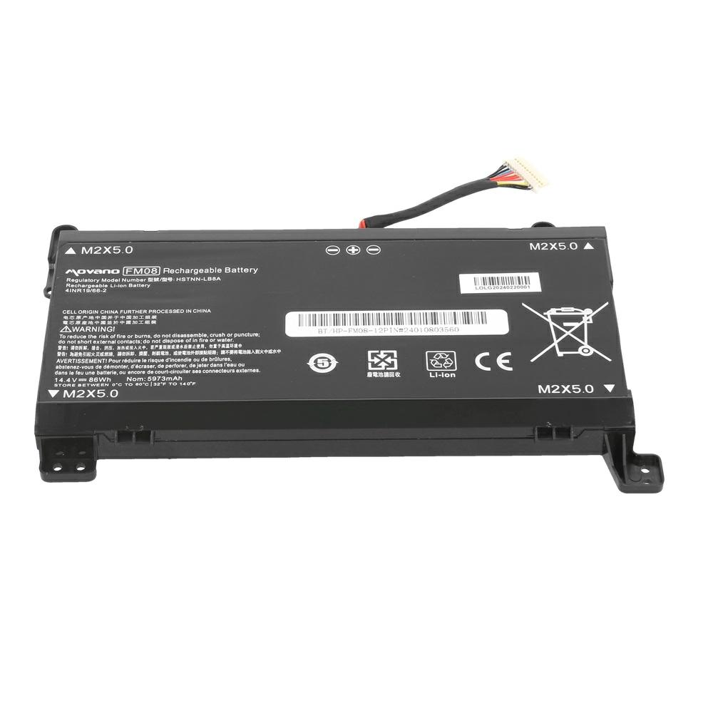 Batería compatible para portátil HP FM08 12 PIN 14.8V 5972mAh Movano - Imagen 3