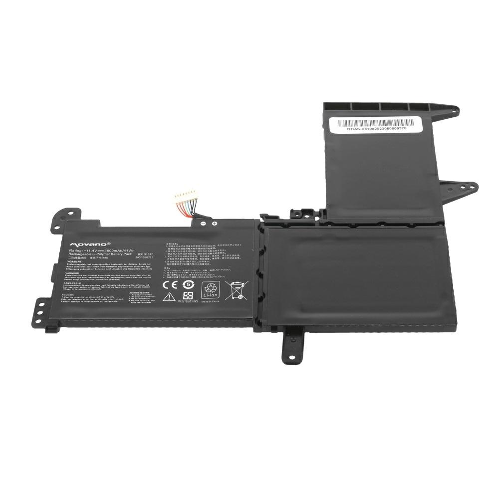Batería compatible para portátil ASUS B31N1637 11.4V 3600mAh Movano - Imagen 3