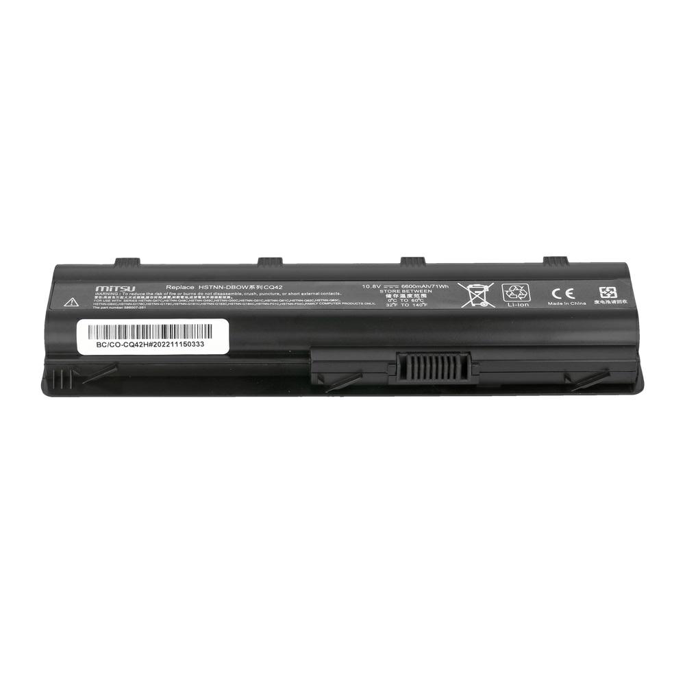 Batería compatible para portátil HP CQ42 10.8V 6600mAh Mitsu - Imagen 3