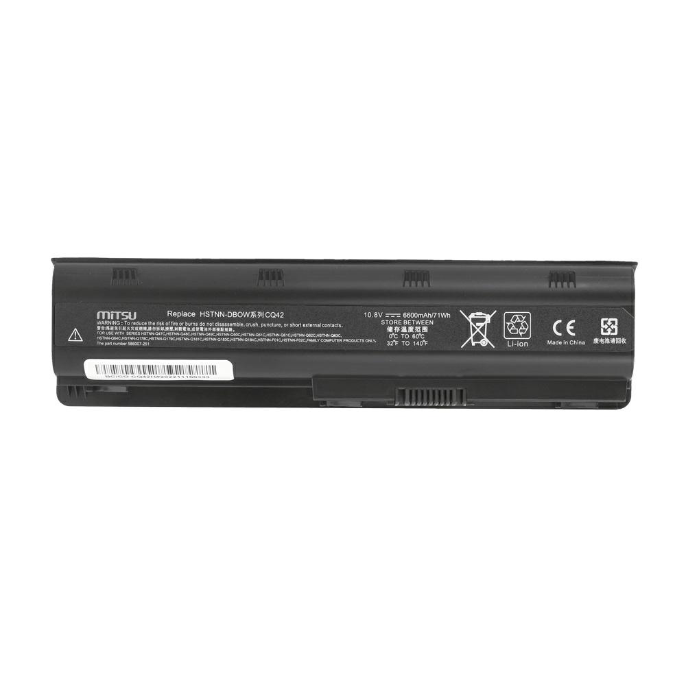 Batería compatible para portátil HP CQ42 10.8V 6600mAh Mitsu - Imagen 5
